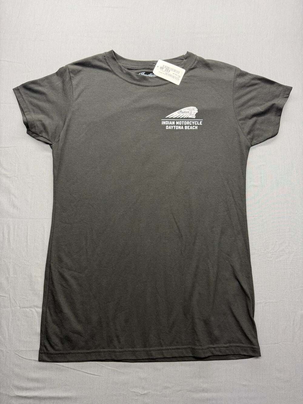 Indian Motorcycle Daytona Beach Graphic T-Shirt Women's Size XL